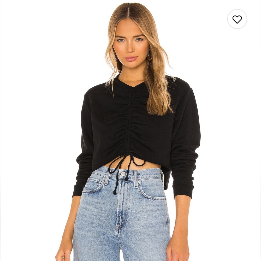 Revolve cropped sweatshirt